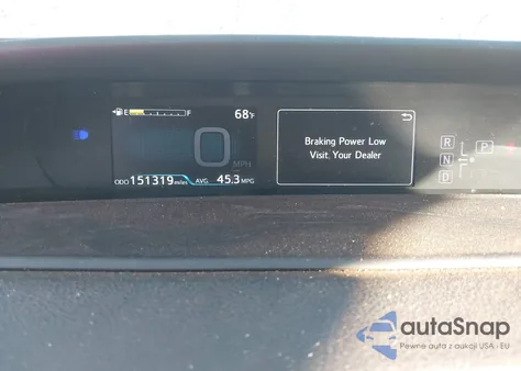 2016 Toyota Prius Two z USA, uszkodzony, nr VIN JTDKBRFUXG3014577